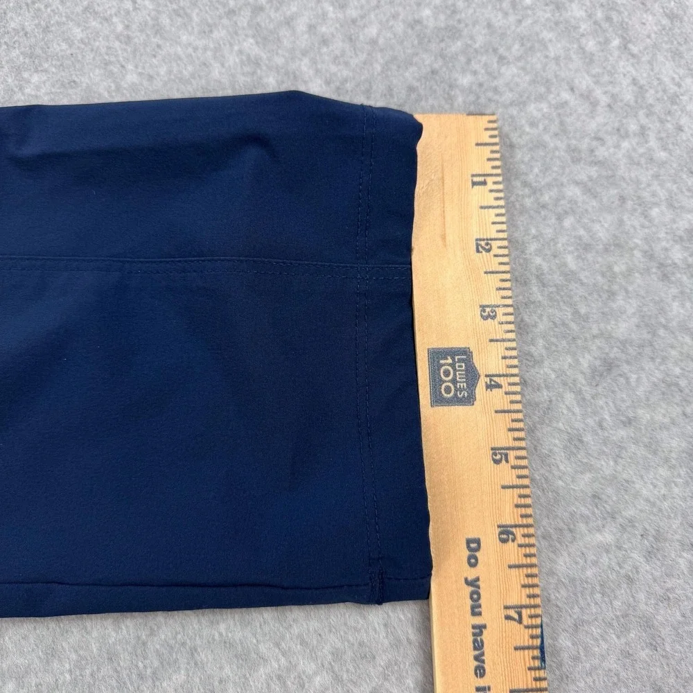 Columbia PFG Pants Mens Medium Blue Fishing Lined Stretch Zip Pocket Outdoor